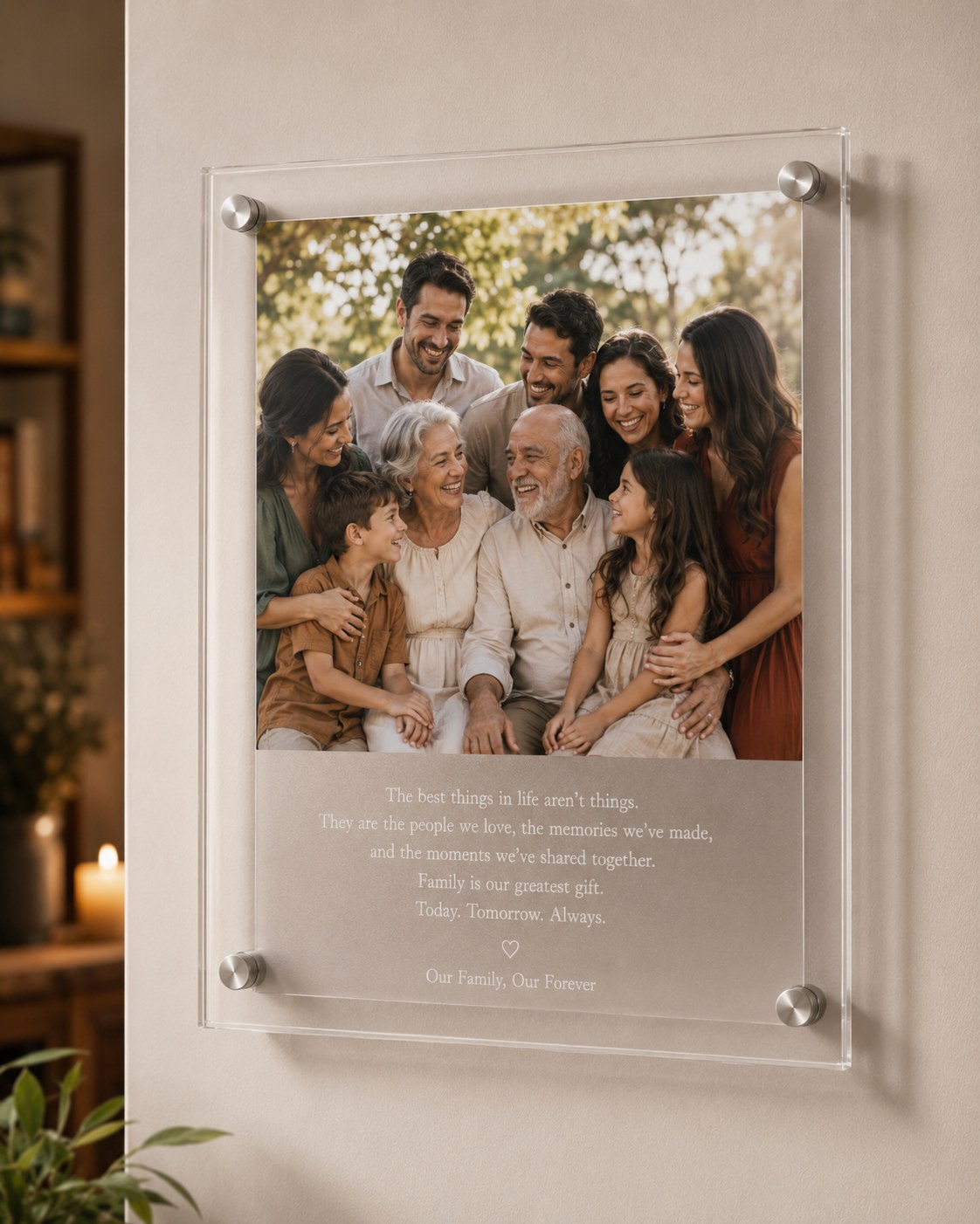 A Toast & Frame piece for Family