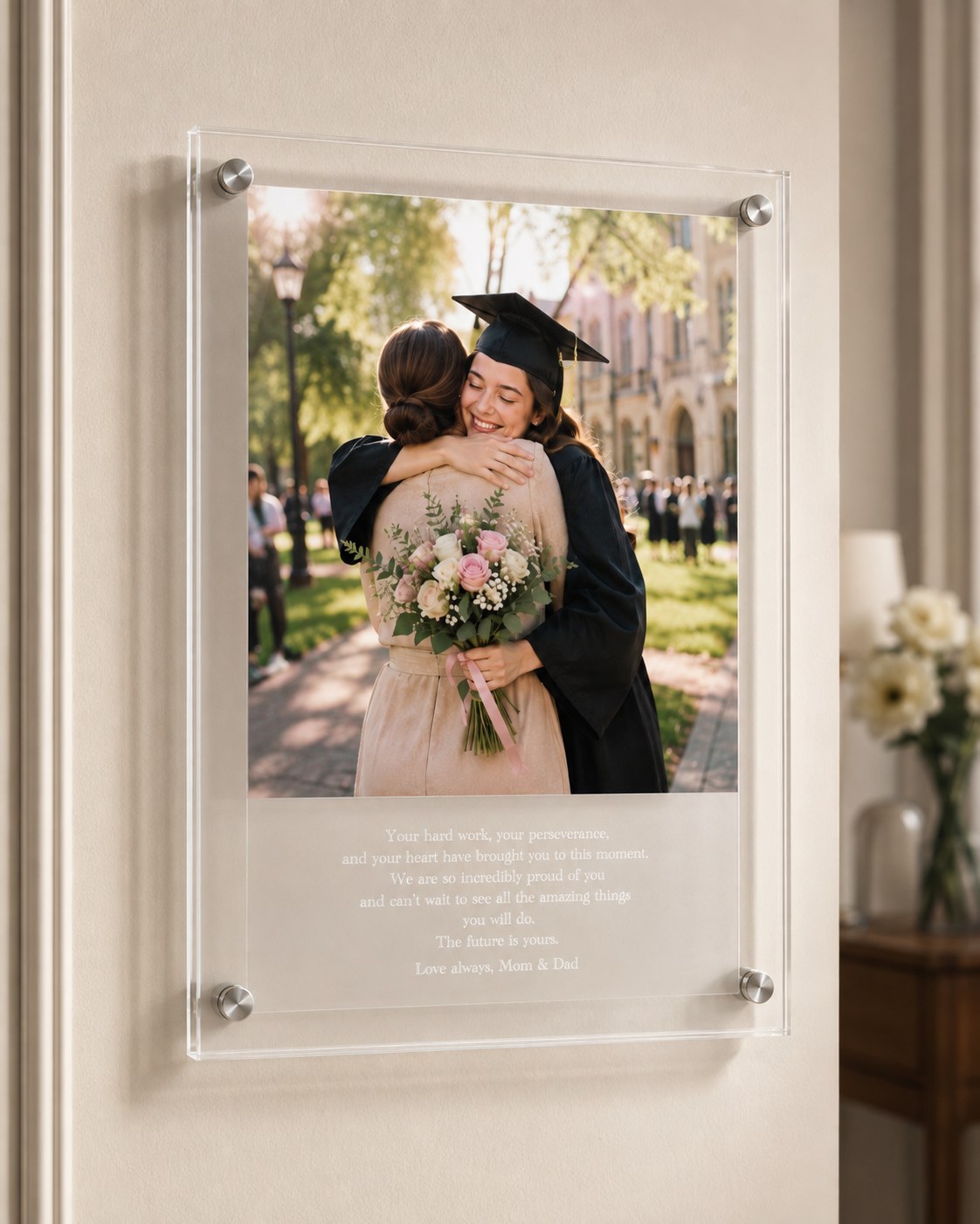 A Toast & Frame piece for Graduation