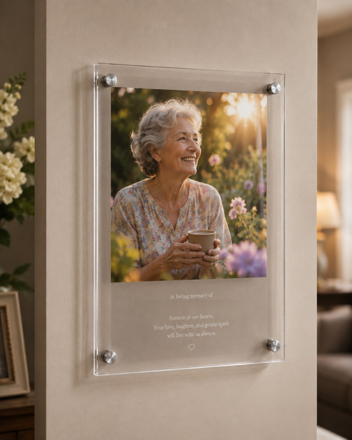 A Toast & Frame piece for In Memory